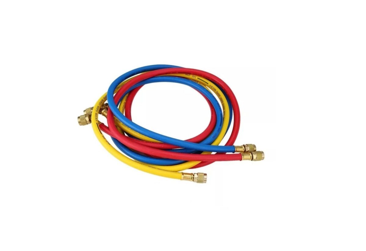 Juego de mangueras x 150 cm BlueStar R22 - CT360 RY - 2500 PSI - Imagen 1