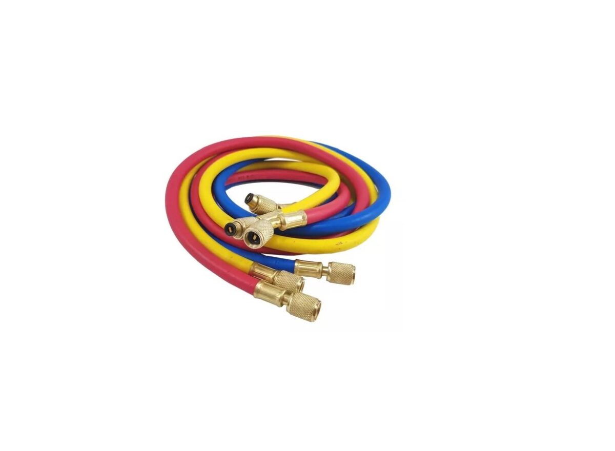 Juego de mangueras x 150 cm BlueStar R22 - CT360 RY - 2500 PSI - Imagen 2