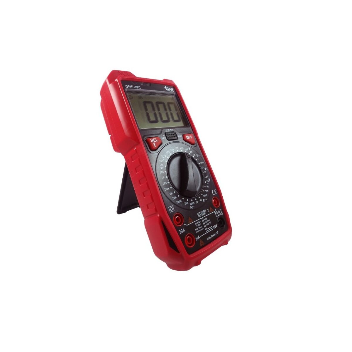 Multímetro digital GMF-89C profesional rango manual - Imagen 2