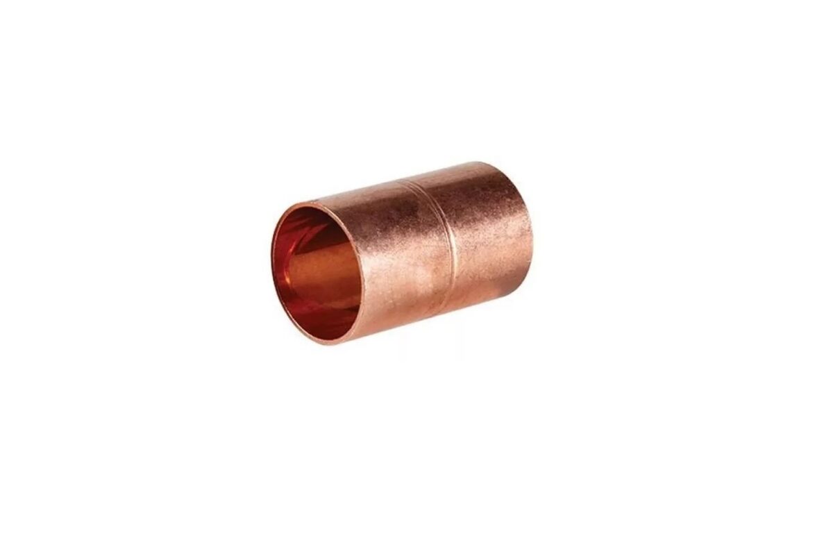 Cupla unión doble 7/8" de cobre para soldar - Imagen 1