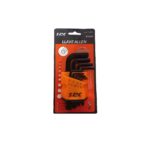 Juego Llaves Allen x 9 Piezas con Punta Bola Inoxidables
