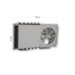 Evaporador con forzador para Vitrina 1/2 Hp R404