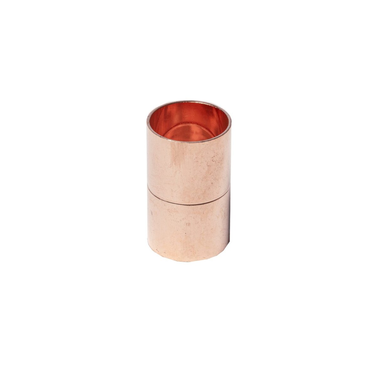 Cupla unión doble 1 1/8" de cobre para soldar - Imagen 1