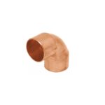 Codo 90º de cobre 3/4"