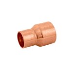 Unión reducción de cobre de 3/4" a 1/2" para soldar