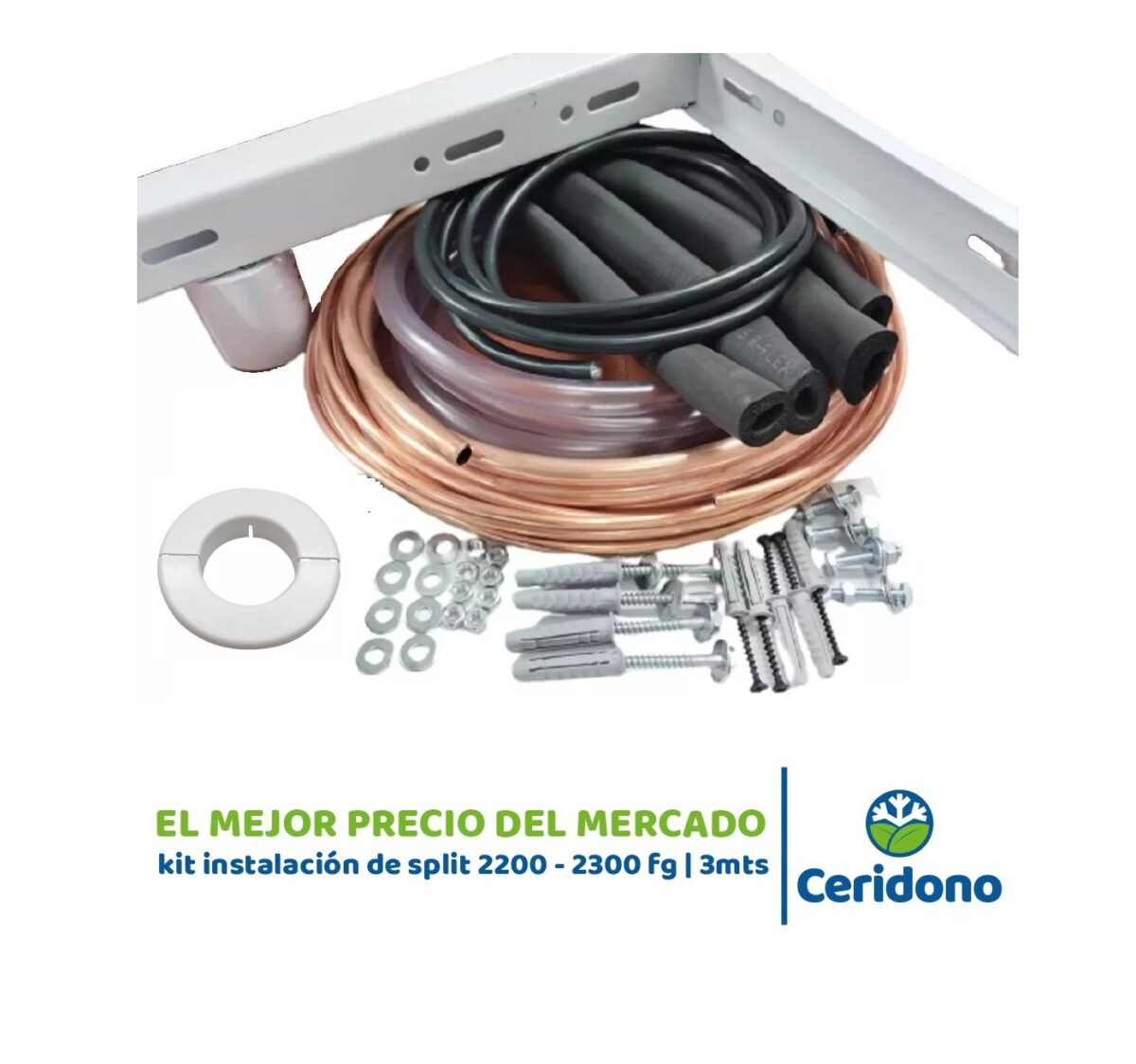 Kit Instalación Aire Split 2200 -2300 fg - Frio Calor - Imagen 1
