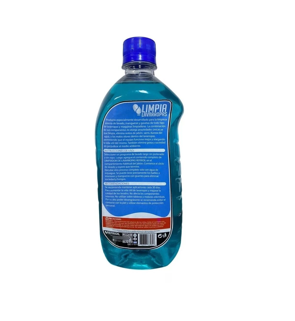 Líquido Limpiador de lavarropas x 1 litro - Elimin - Imagen 2