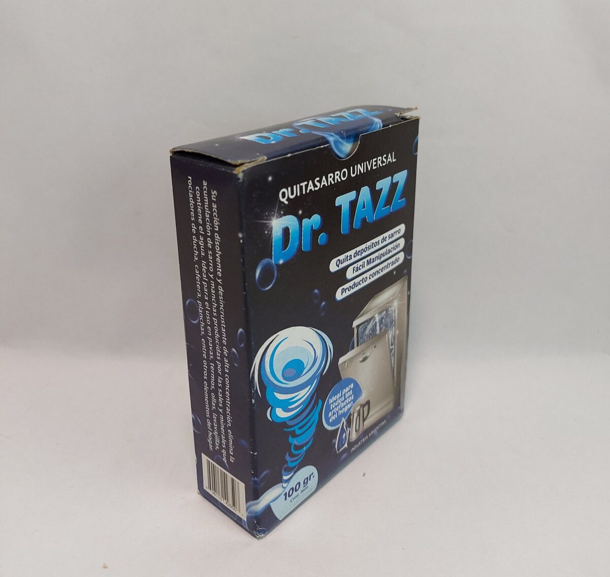 Polvo limpiador Dr. Tazz x 100gr - remueve sarro - Imagen 3