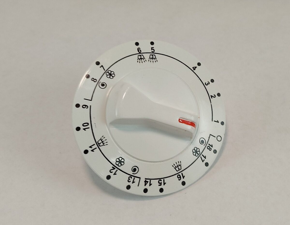 Perilla timer Bosch 18 programas 2 ciclos - Imagen 1