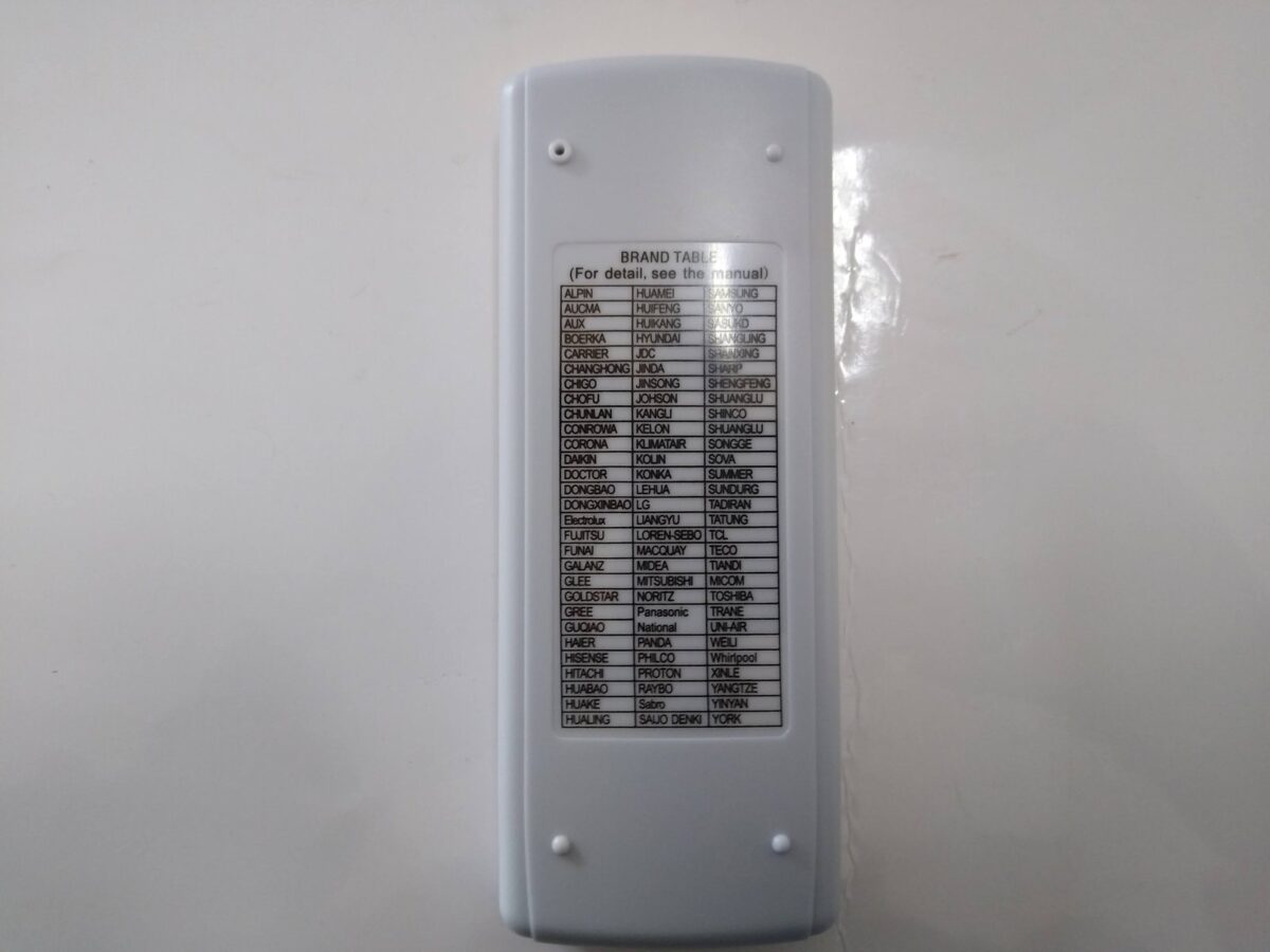 Control remoto Universal Para A/Acondicionado - Imagen 2
