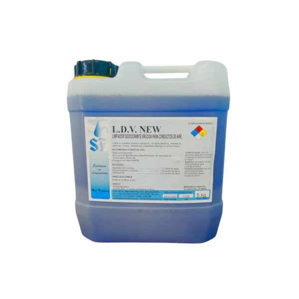 LDV NEW limpiador desodorante para conducto X 5 KG