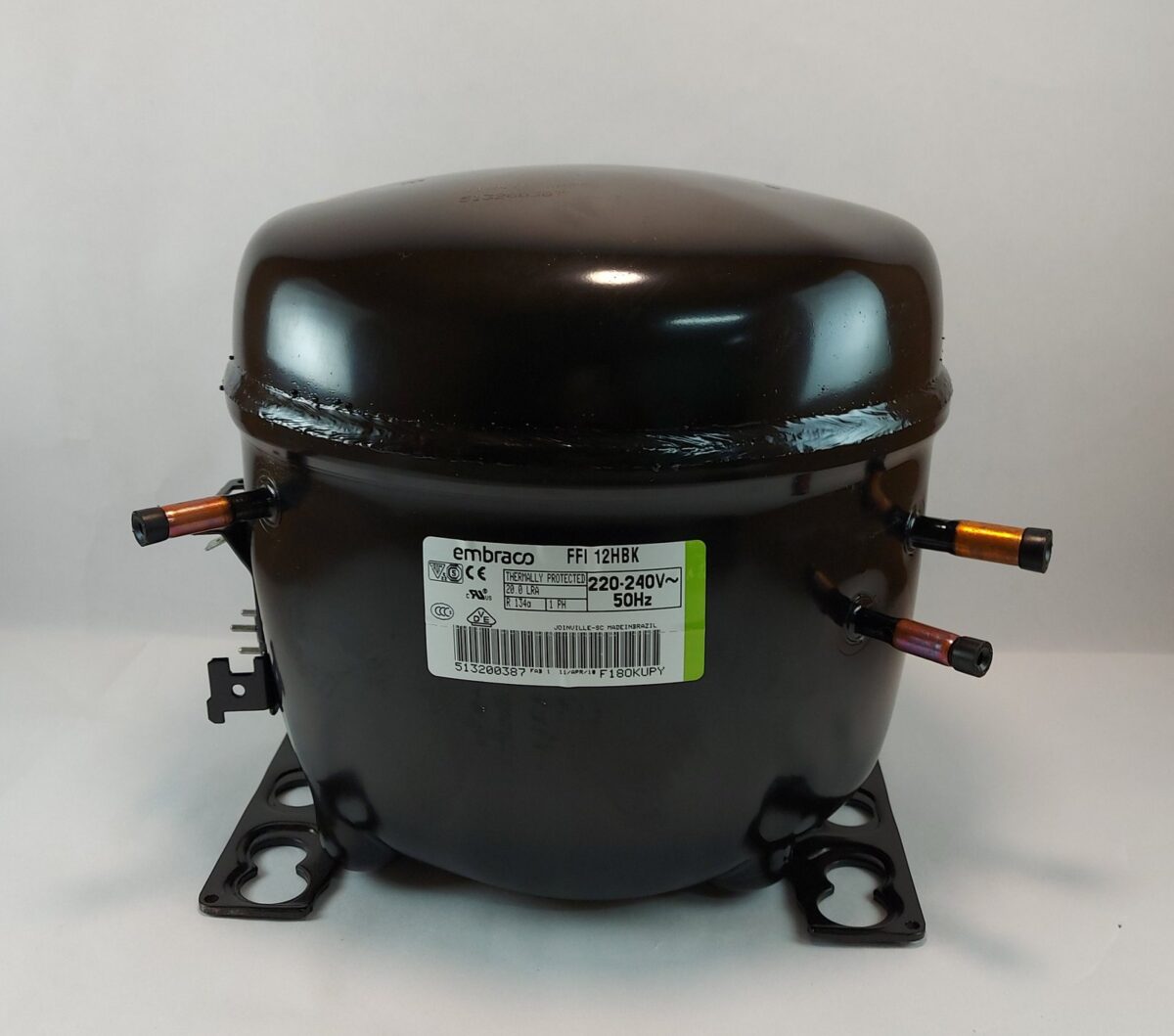 Compresor Embraco FFI 12  HBK 1/3HP+ R134 - Imagen 2