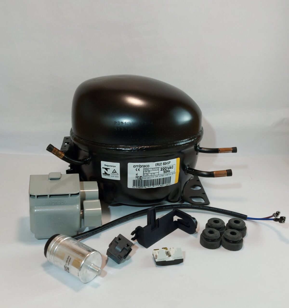 Compresor Embraco 1/4 HP - R134a - Imagen 1