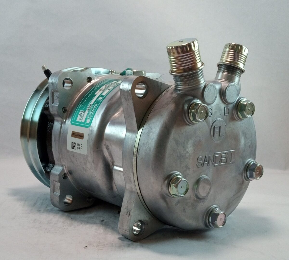 Compresor SD 508 Sanden 2A V R134a 24v - Imagen 3