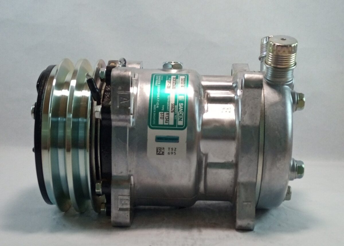 Compresor SD 508 Sanden 2A V R134a 12v - Imagen 2
