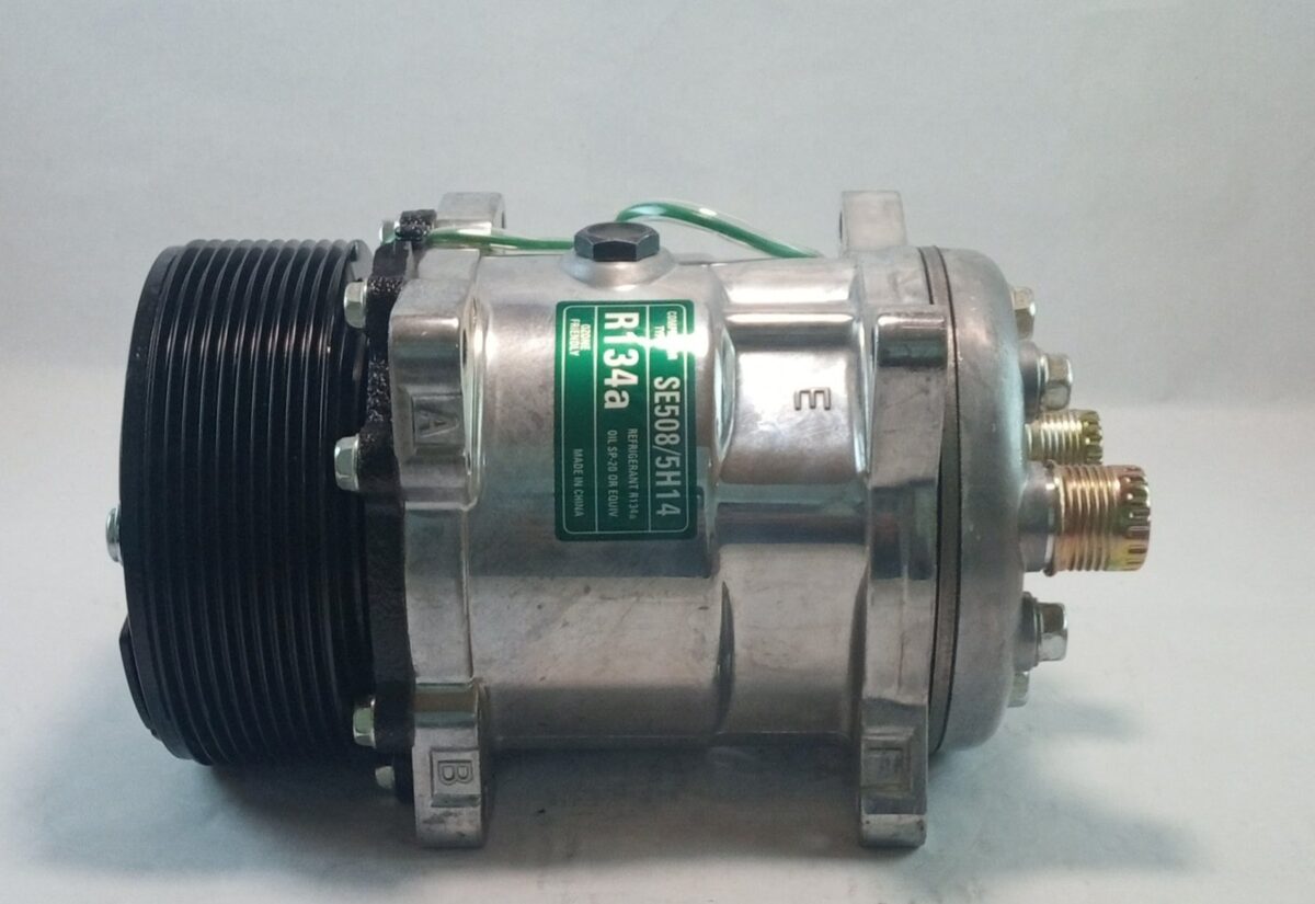 Compresor Universal SE 508 PV H 10PK R134a 24V - Imagen 1