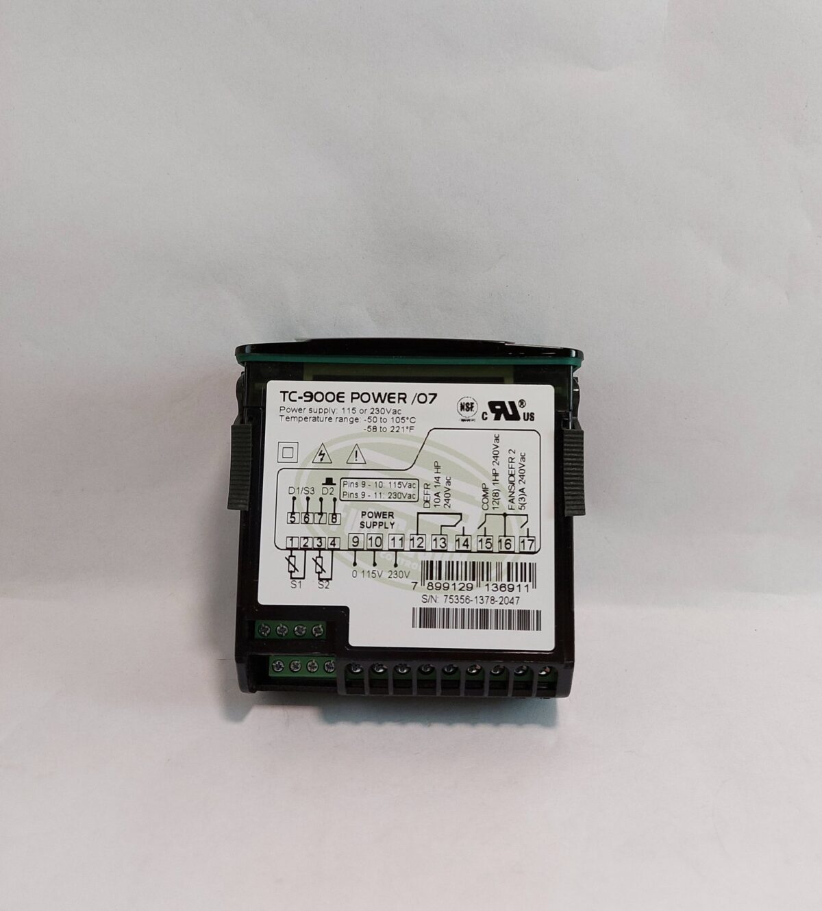Controlador Digital Full Gauge TC900e - 2 sondas - 220V - Imagen 2