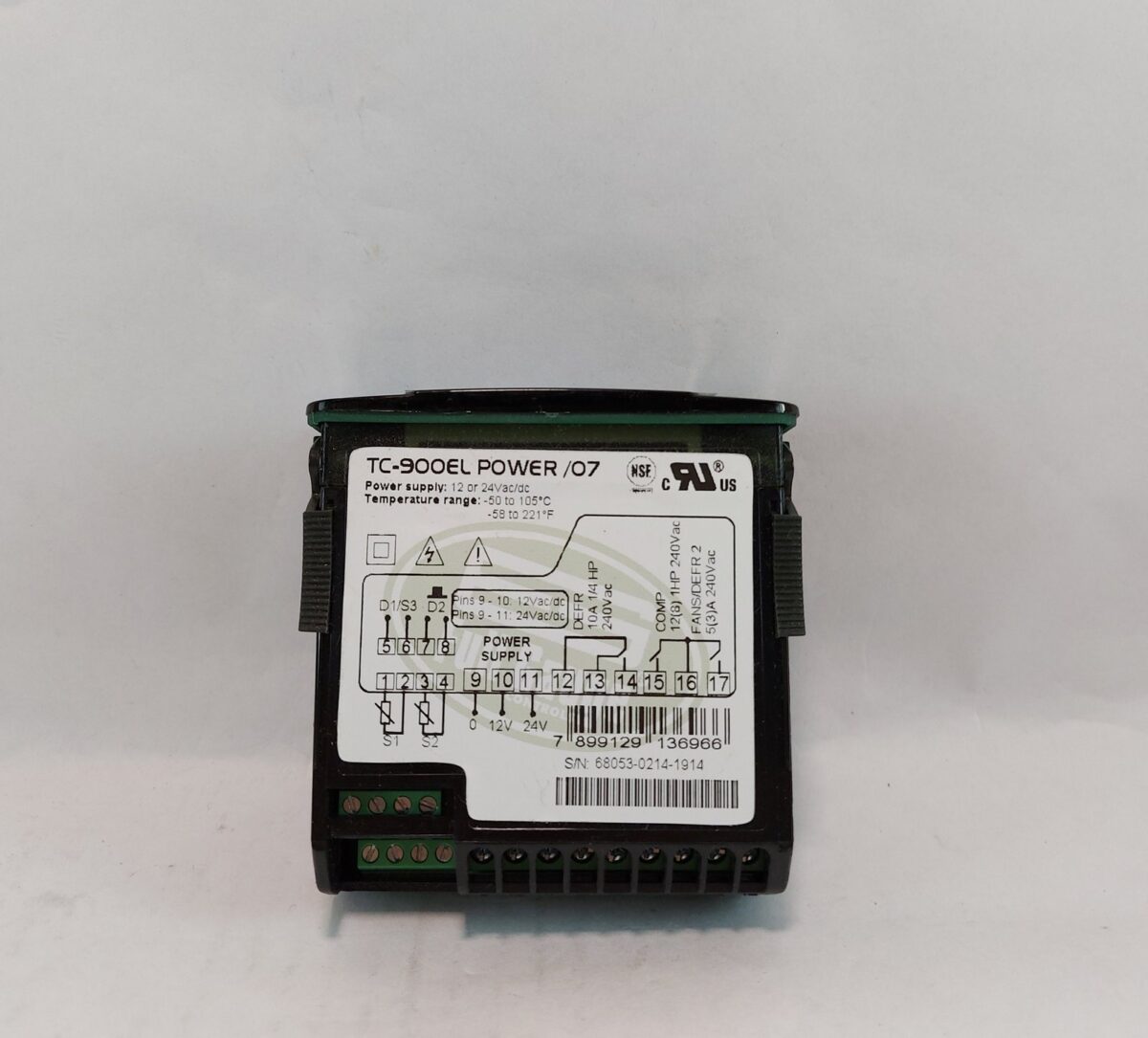 Controlador Digital Full Gauge TC900EL - 2 sondas - 12 o 24V - Imagen 6