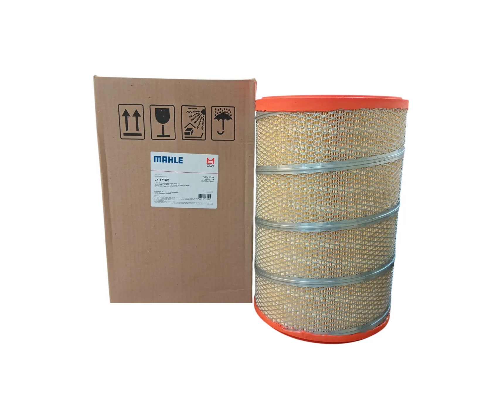 LX1716-0 Filtro de aire Camiones LX1716 para Mercedes Benz / VW / Ford Cargo - Imagen 1