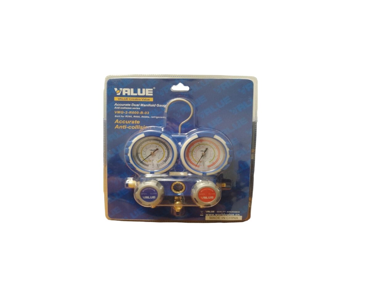 Manifold Value VMG-2 R600 - B03 Sin Mangueras en Blister - Imagen 3
