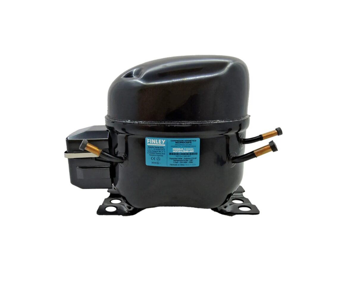 Motocompresor Finley 1/3+hp R134a HCF13+L134D-AR1 - Imagen 2