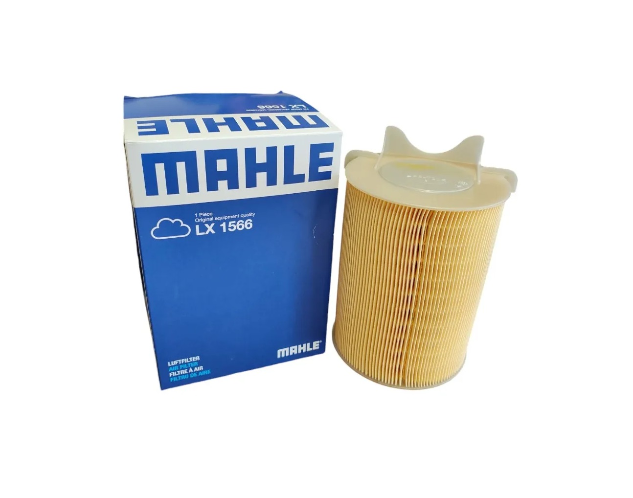 LX1566-1 Filtro de aire MAHLE Audi Golf Passat LX1566 - Imagen 1