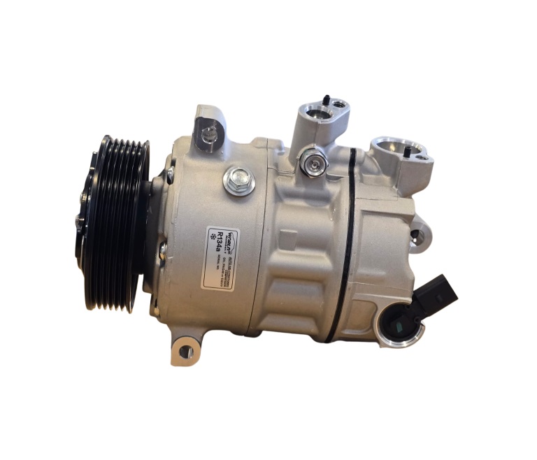 125330-2 Compresor Tipo Sanden V.W. / Audi electrónico 6PK RSS - Imagen 1