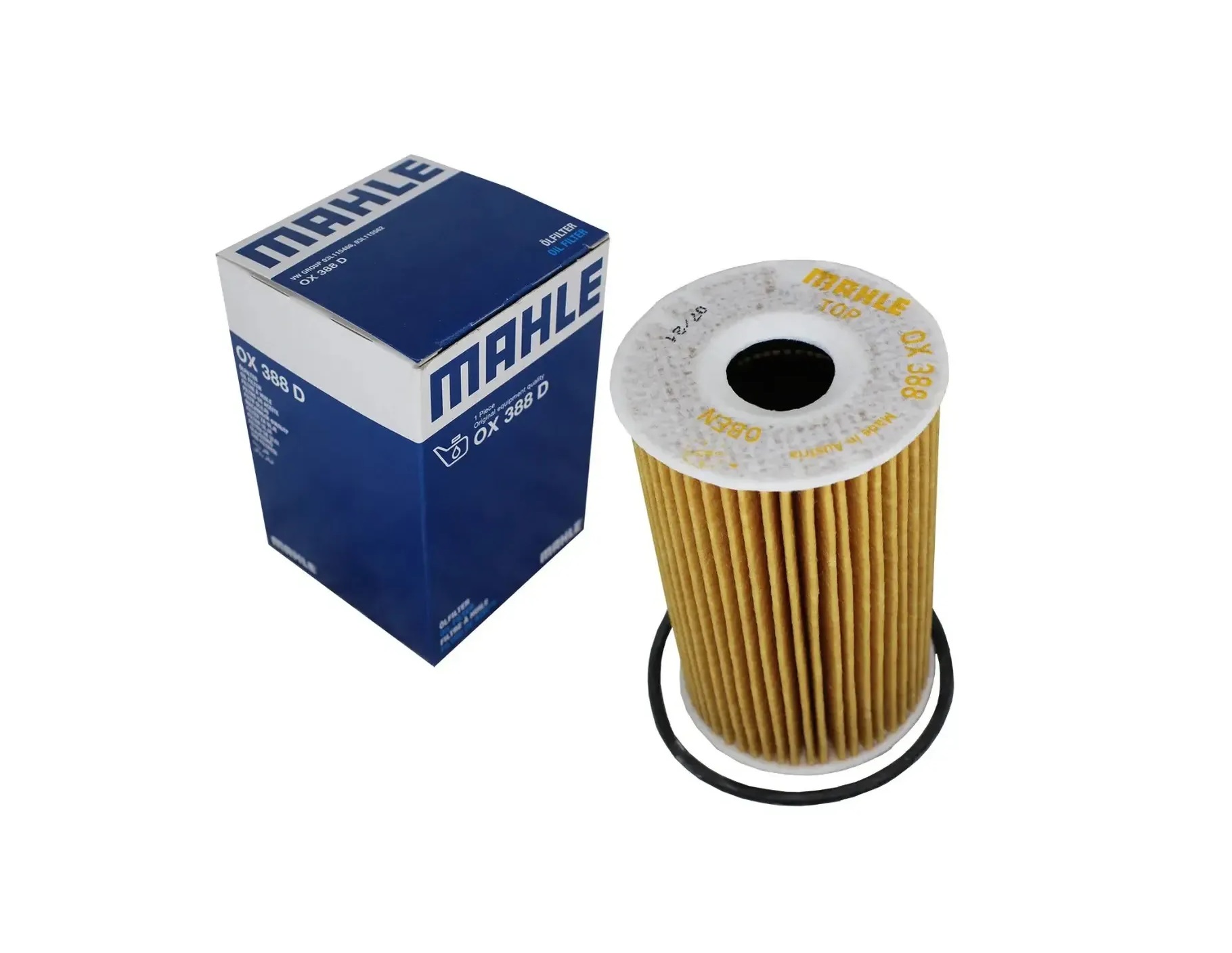 OX388D-1 Filtro de aceite MAHLE OX388D V.W. Amarok 2.0 TDI - Imagen 1