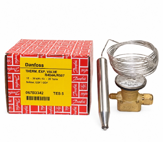 33007005 Elemento Termostático Válvula DANFOSS TES5 R404a - Imagen 1