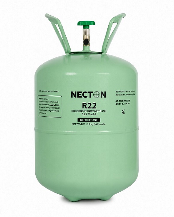 DACSR22 Garrafa Gas Refrigerante Necton R22 13,6 Kg - Imagen 1