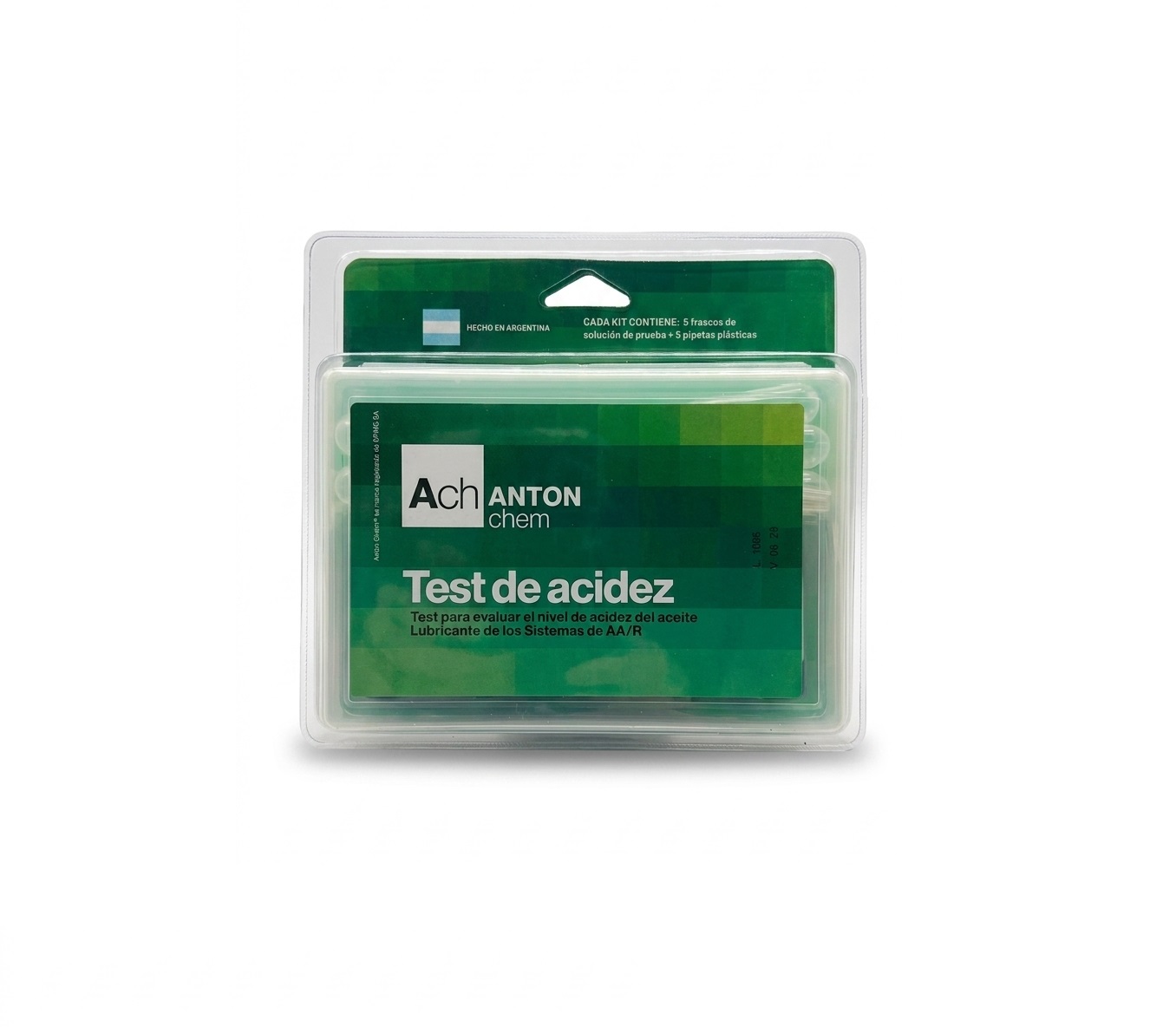 11240611-1 Test de Acidez Anton Chem x kit - Imagen 1